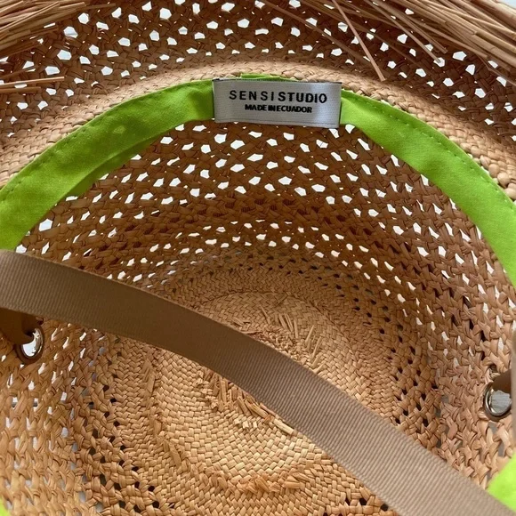 SENSI STUDIO
Upturn Straw Beach Hat - Picture 7 of 9
